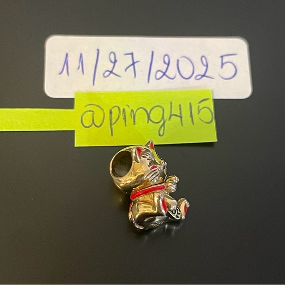 Pandora Cute Fortune Cat Charm - Picture 10 of 14